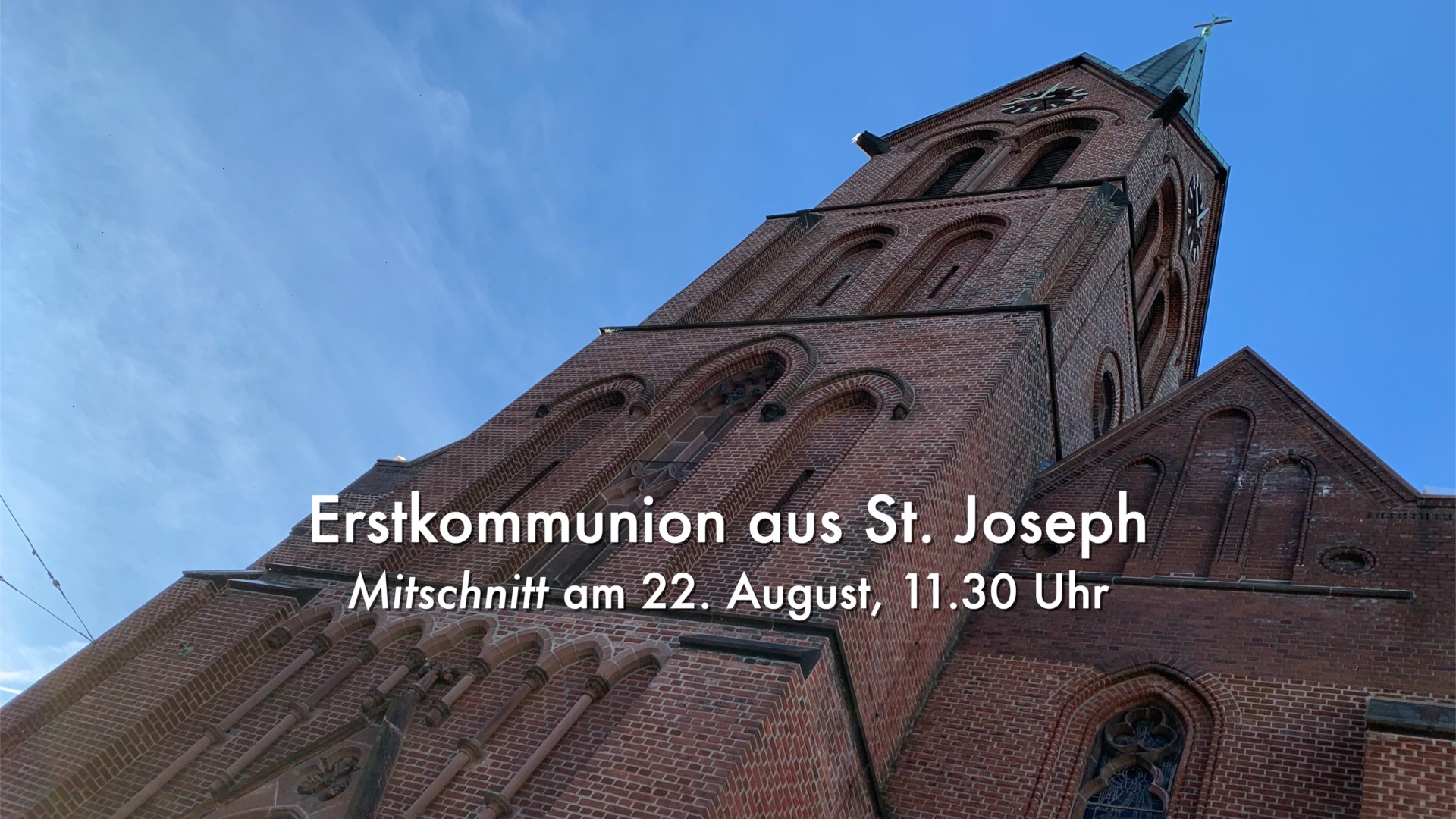 Kommunion 22. August St. Josef 11.30